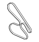 12560974 - Cooling System: Serpentine Belt for GM Image