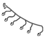 2955404309 - Body: Harness for Mercedes-Benz Image