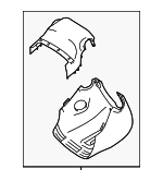 4528642920C0 - Steering: Column Cover for Toyota: RAV4 Image