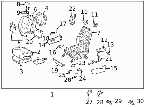 Tracks & Components for 2006 Toyota Highlander #3