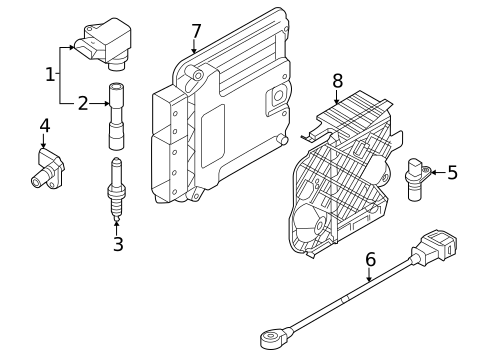 Sensors for 2024 Audi RS3 #0