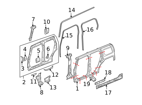 Uniside for 2010 Hummer H3 #0