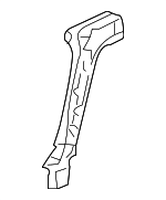 15084096 - Body: Upper Pillar Reinforced for Hummer: H3, H3T Image