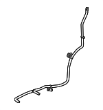 LR085982 - Electrical: Breather Tube for Land Rover: Discovery, Range Rover, Range Rover Sport Image
