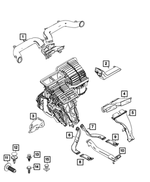 7QE27LXFAA - Air Conditioners and Heaters: Air Conditioning &amp; Heater Outlet for Dodge: Hornet Image