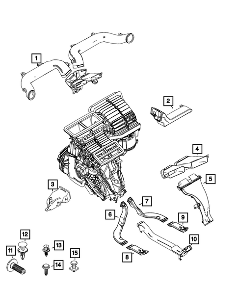 Air Ducts for 2023 Dodge Hornet #0