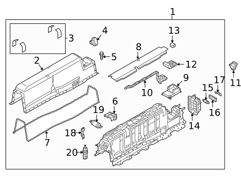Battery for 2019 Volvo S90 #0