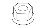 6K103733C - Engine: Engine Cover Mounting Bushing for Volkswagen Image