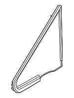 76820ED900 - Body: Fixed Glass for Nissan: Versa Image image