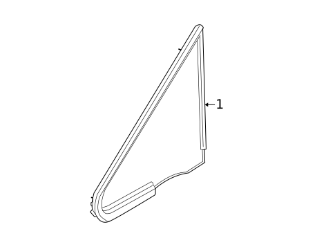 Glass & Hardware for 2009 Nissan Versa #0