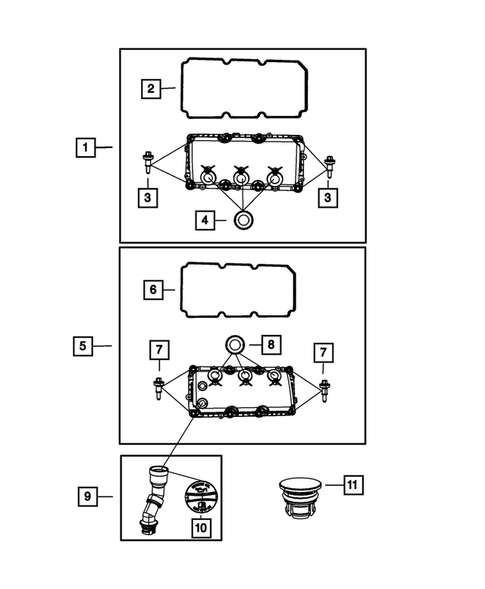 Cylinder Head for 2008 Dodge Charger #1