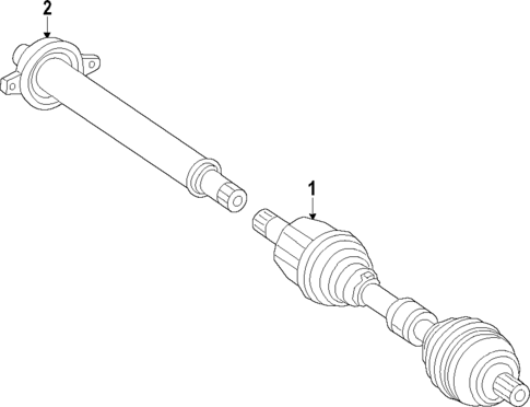 Axle Shafts & Joints for 2020 Mercedes-Benz A220 #0