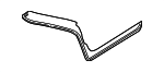 2087500098 - Body: Weatherstrip for Mercedes-Benz Image