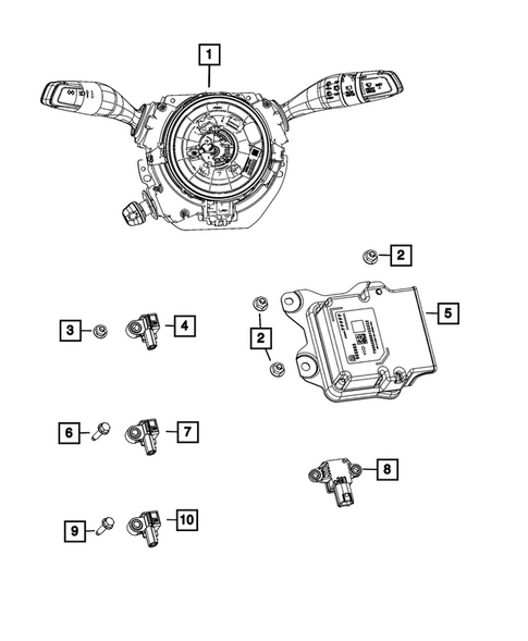 Air Bags for 2025 Jeep Grand Cherokee #0