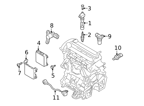 Ignition System for 2009 Mazda 5 #0