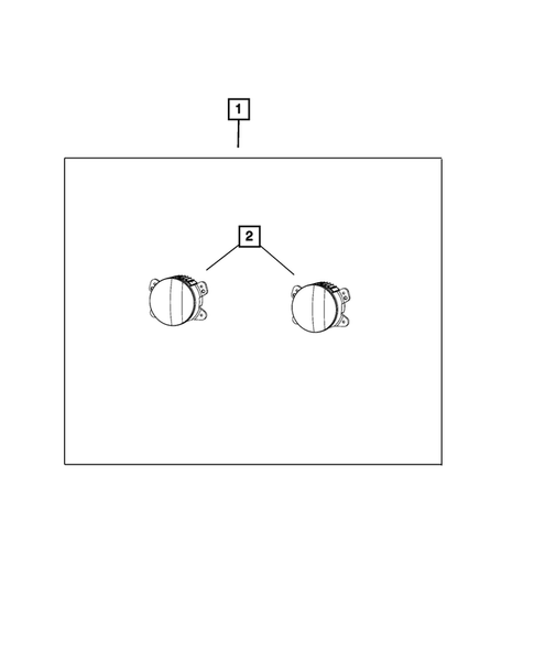 Fog Lights and Electrical for 2020 Jeep Wrangler #1
