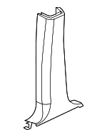 5HN04XDBAD - Body: Lower Center Pillar Trim for Chrysler: Aspen | Dodge: Durango Image