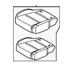876505MP4B - Body: Seat Back Assembly for Nissan: ARIYA Image