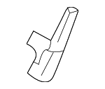 7166335020 - Body: Seat Back Cover Pad for Toyota: 4Runner Image