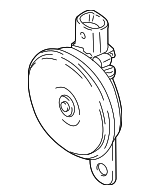 V04015001BE - Electrical: Alarm Horn for Porsche: 911, Cayenne, Panamera Image
