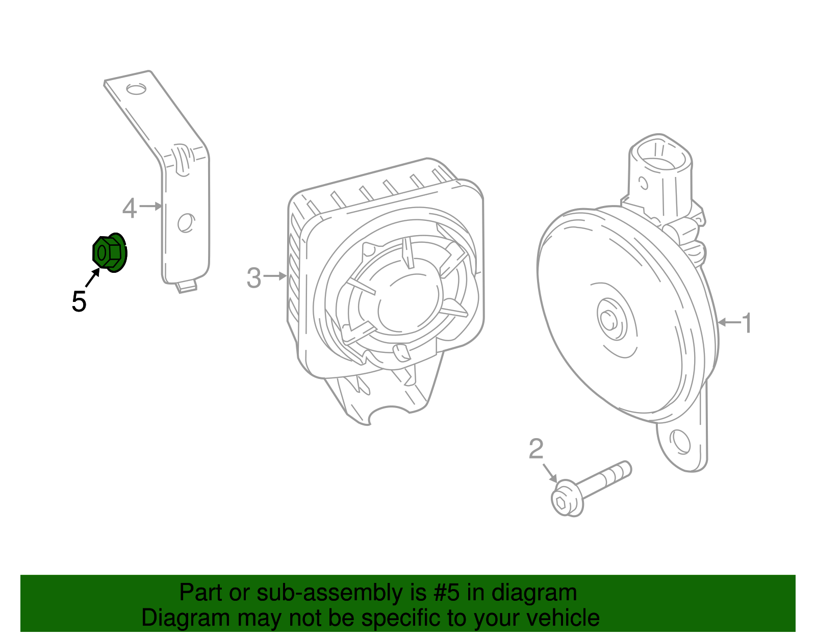 Bracket Nut - Porsche (N-106-092-01)
