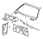 92850201311GRV - : Inner Side Panel for Porsche Image