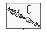 3817A206 - Suspension: Inner Joint for Mitsubishi Image