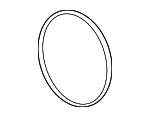 9A710726401 - Body: Spoiler End Washer for Porsche Image