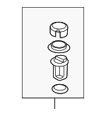 30630596 - : 2000-2004 Volvo Fuel Gauge Sending Unit for Volvo: S40, V40 Image