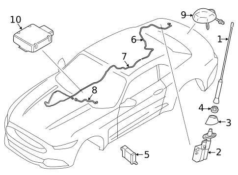 Navigation System for 2023 Ford Mustang #3