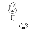 22630ED000 - Cooling System: Temp Sensor for Nissan: 200SX, 240SX, 300ZX, 350Z, 370Z, Altima, Armada, Cube, GT-R, Maxima, Murano, Pathfinder, Pickup, Quest, Rogue, Rogue Select, Sentra, Versa, Z Image