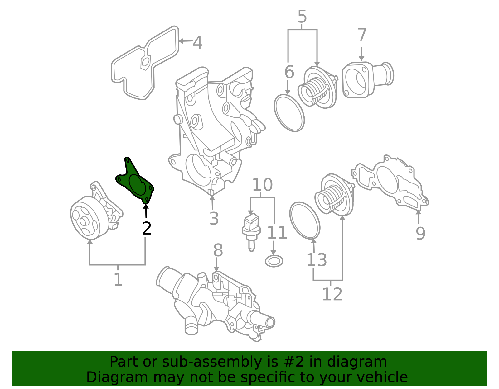 2009-2014 Nissan Cube Gasket 21014-EN200 | OEM Parts Online