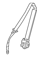 10379985 - Electrical: Belt &amp; Retractor for Chevrolet: SSR Image