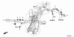 16725PNA003 - Engine: CLAMP A, FUEL HOSE for Honda Image