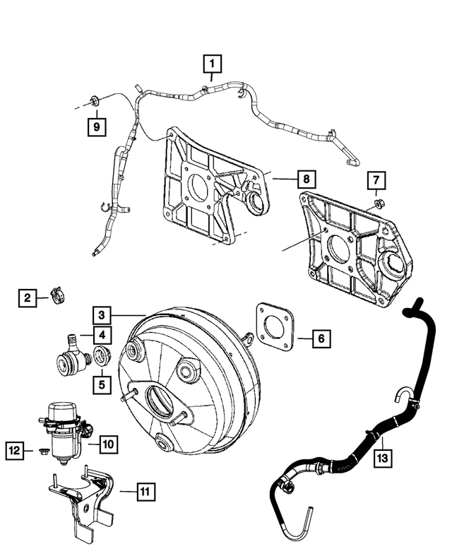 6105177AA - Brakes: Hose Clamp for Mopar Image