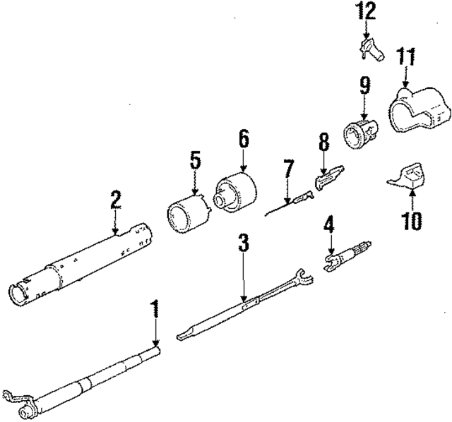 7809800 - Steering: Shift Tube for GM Image