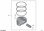 11258536333 - : Piston for BMW-Motorrad Image