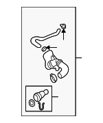 1J0122101BF - Cooling System: Radiator Coolant Hose for Volkswagen Image