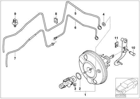 Power Brake for 2006 Mini Cooper #0