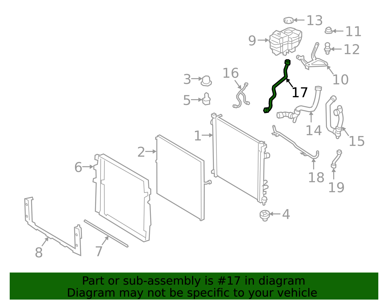 2019-2024 Mercedes-Benz G 550 Reservoir Hose 463-500-83-00 | Parts ...