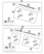 68206730AA - : SIDE - RAIL 68206730AA for Jeep: Wrangler, Wrangler JK Image