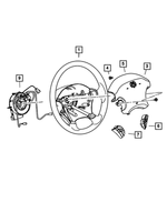 RB25XDVAB - Steering: Steering Wheel for Mopar Image