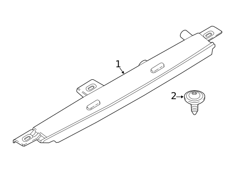 High Mounted Stop Lamp for 2021 BMW X2 #0