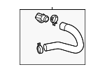 25415BY000 - Cooling System: Lower Hose for Hyundai Image