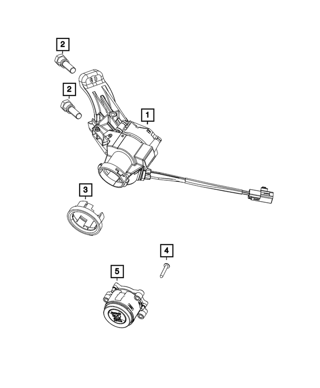 6511912AA - Electrical: Screw for Mopar Image