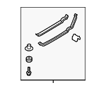 16112284273 - Fuel System: Mount Strap for BMW: M5, M6, M6 Gran Coupe Image