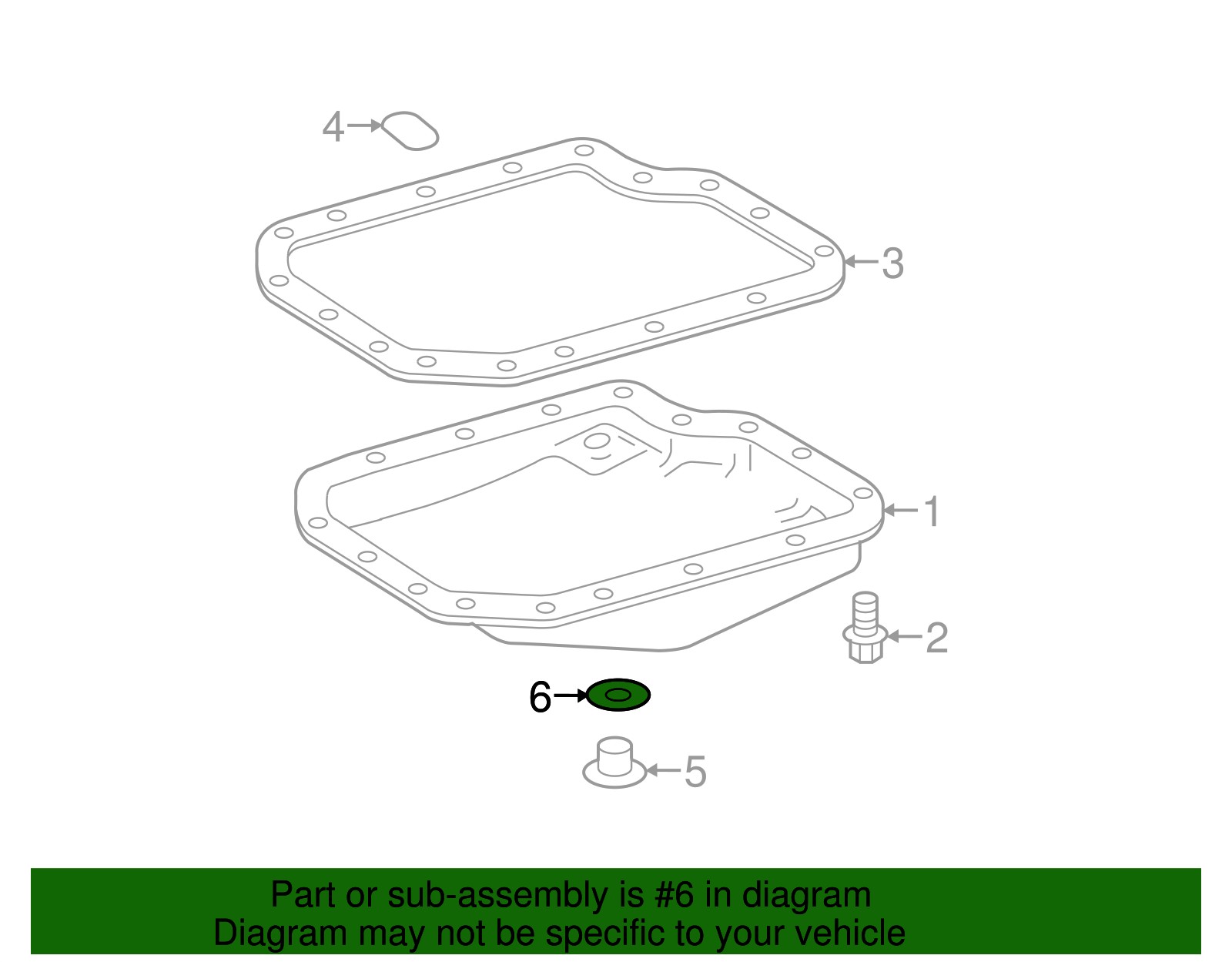1994-2025 Toyota Drain Plug Gasket 90430-A0003 | American