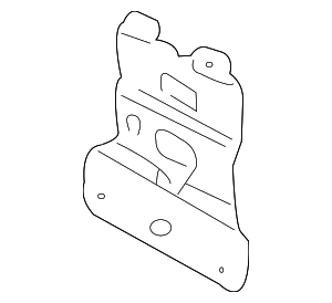 99652172100 - Body: Valve Housing Support Bracket for Porsche Image