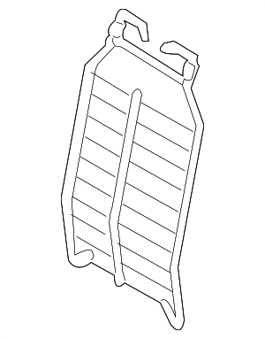 99652135501 - : Seat Back Cushion Spring for Porsche Image