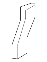 8D0253268A - Exhaust: Intermediate Pipe Plate for Volkswagen: Passat Image